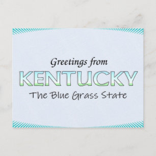 Greetings from Kentucky Postcard