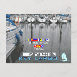 Greetings from Key Largo Postcard