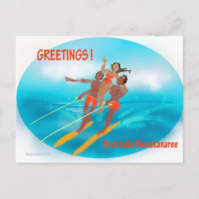 Greetings from Kissakanaree Postcard (Front)