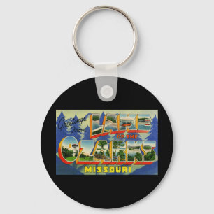 Greetings from Lake of the Ozarks Missouri Keychain