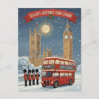 Greetings from London Christmas Card