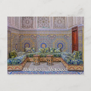 Greetings from Marrakech Morocco Postcard
