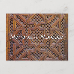 Greetings from Marrakech Morocco Postcard