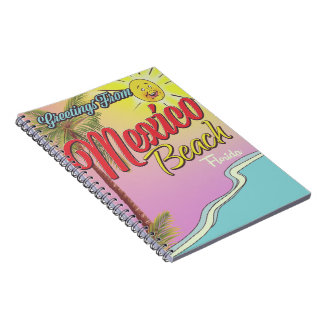 Greetings From Mexico Beach Florida Notebook