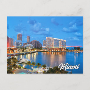 Greetings From Miami, Florida, USA Postcard