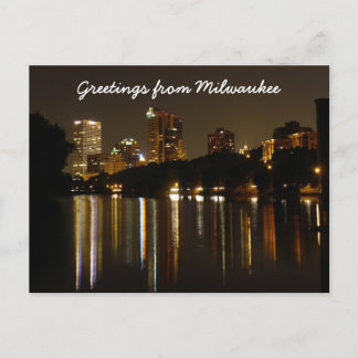 Greetings from Milwaukee Postcard