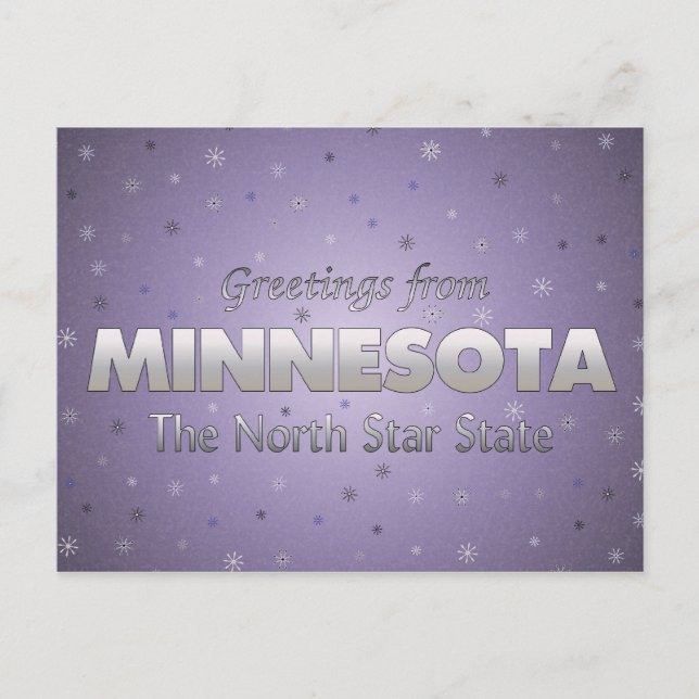 Greetings from Minnesota Postcard (Front)