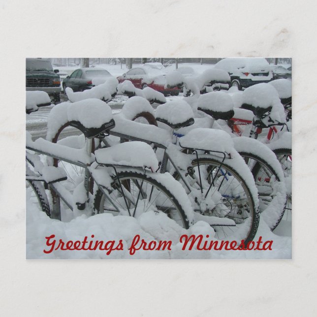 Greetings from Minnesota Postcard (Front)