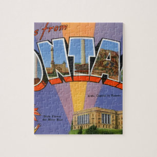 Greetings From Montana Jigsaw Puzzle