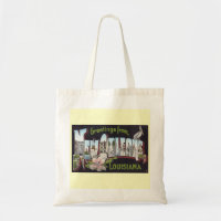 Greetings from New Orleans, Louisiana Vintage Post