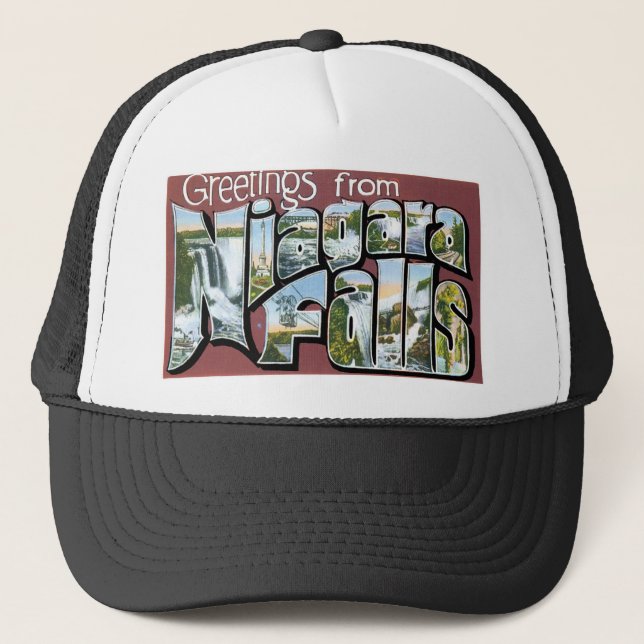 Greetings from Niagara Falls! Trucker Hat (Front)