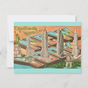 Greetings from NYC Postcard