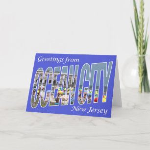 Greetings from Ocean City Card