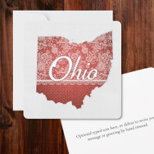 Greetings from Ohio Stitched Look Christmas
