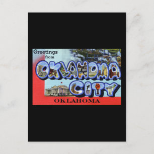 Greetings from Oklahoma City Oklahoma Postcard