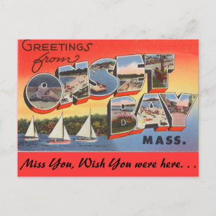 Greetings from Onset Bay Postcard