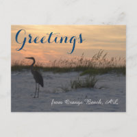 Greetings from Orange Beach, AL