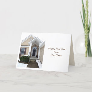 Greetings from Our Home to Yours Holiday Card