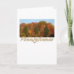 Greetings from Pennsylvania Card