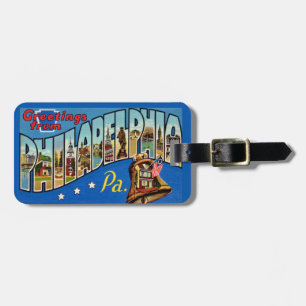 Greetings from Philadelphia PA Luggage Tag