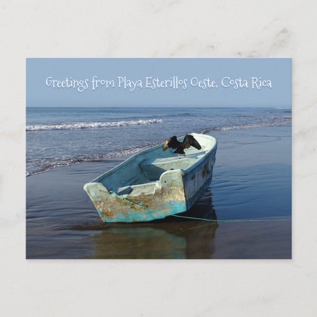 Greetings from Playa Esterillos Oeste, Costa Rica Postcard (Front)