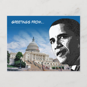 Greetings from... - Postcard - Template