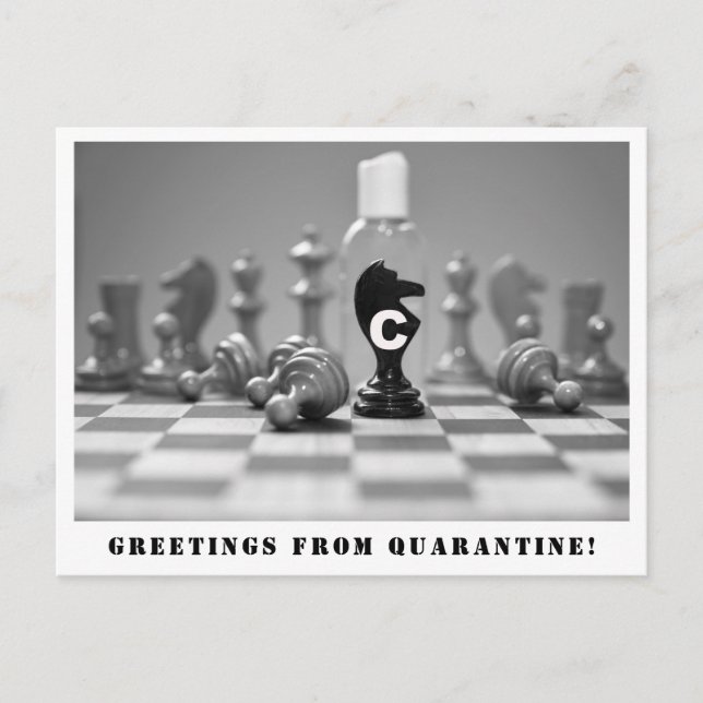 Greetings from Quarantine postcard (Front)