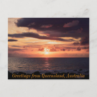 Greetings from Queensland Australia Postcard