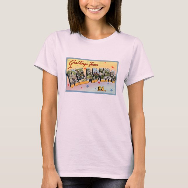 Greetings from Reading, PA T-Shirt (Front)
