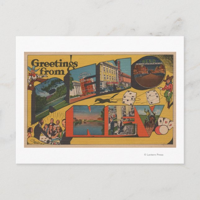 Greetings from Reno, NevadaReno, NV Postcard (Front)