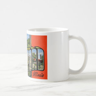 Greetings from Rockford Illinois Coffee Mug