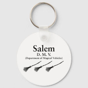 Greetings from Salem Keychain