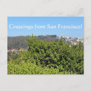Greetings from San Francisco! Holiday Postcard