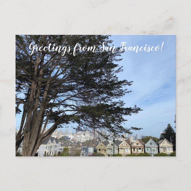 Greetings from San Francisco! Postcard (Front)