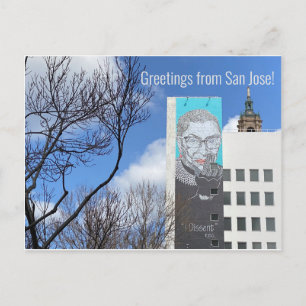 Greetings from San Jose! Postcard