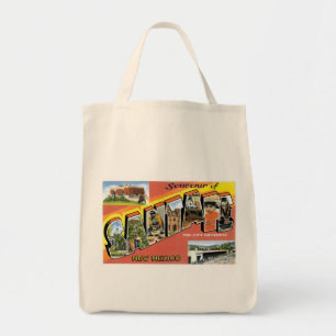 Greetings from Santa Fe New Mexico Tote Bag