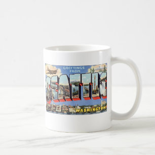 Greetings From Seattle, WA Coffee Mug