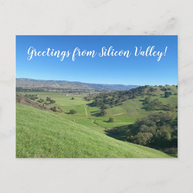 Greetings from Silicon Valley! Postcard (Front)