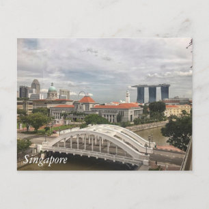 Greetings from Singapore Postcard