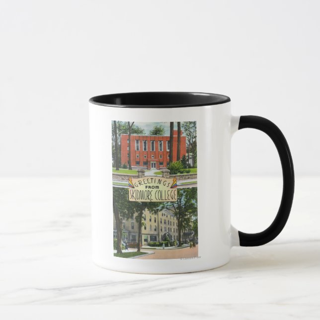 Greetings from Skidmore College Scenes Mug (Right)