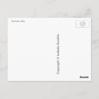 Greetings from Sorrento, Italy Postcard