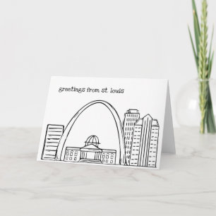 Greetings from St. Louis - Original Art Card