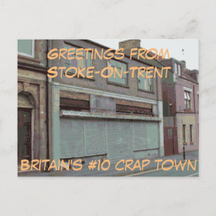 Greetings from Stoke-On-Trent postcard