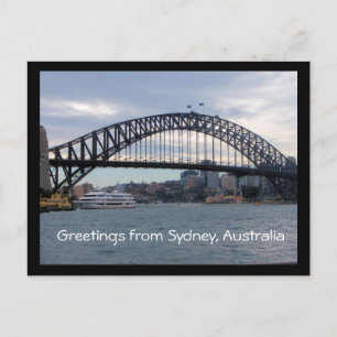 Greetings from Sydney, Australia postcard