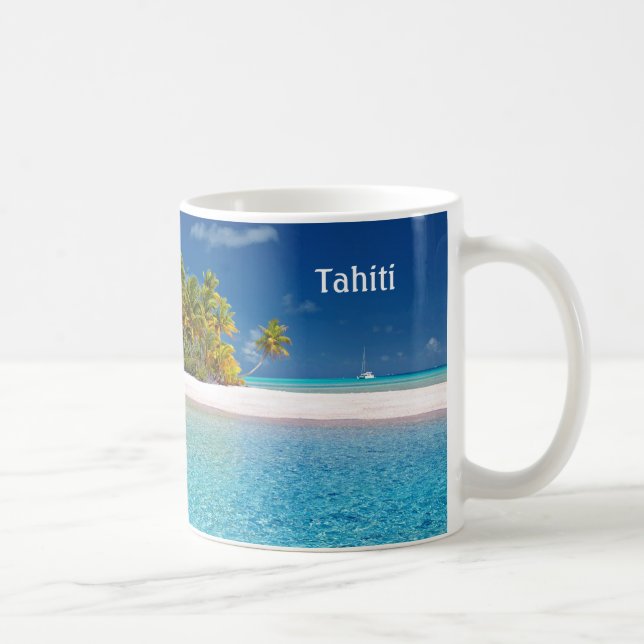 Greetings from Tahiti Coffee Mug (Right)