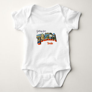 Greetings from Tampa, Florida Baby Bodysuit
