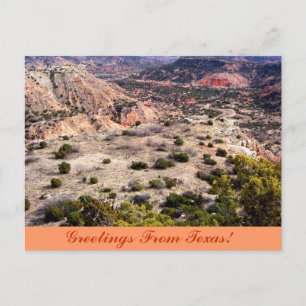 Greetings From Texas! Postcard