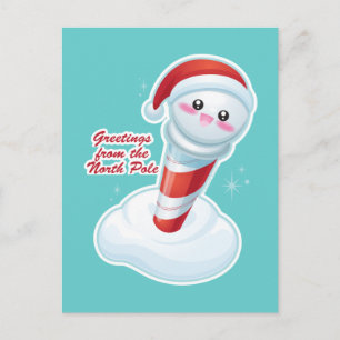 Greetings from the North Pole Postcard
