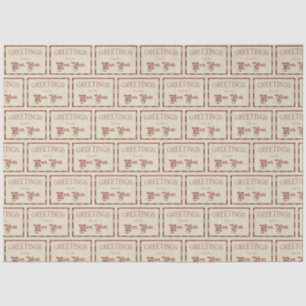 Greetings from the North Pole Tissue Paper