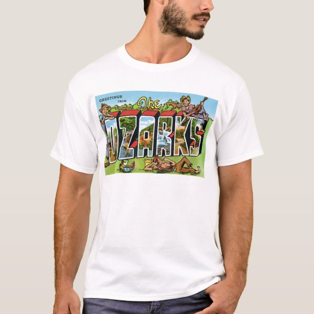 Greetings from the Ozarks T-Shirt (Front)